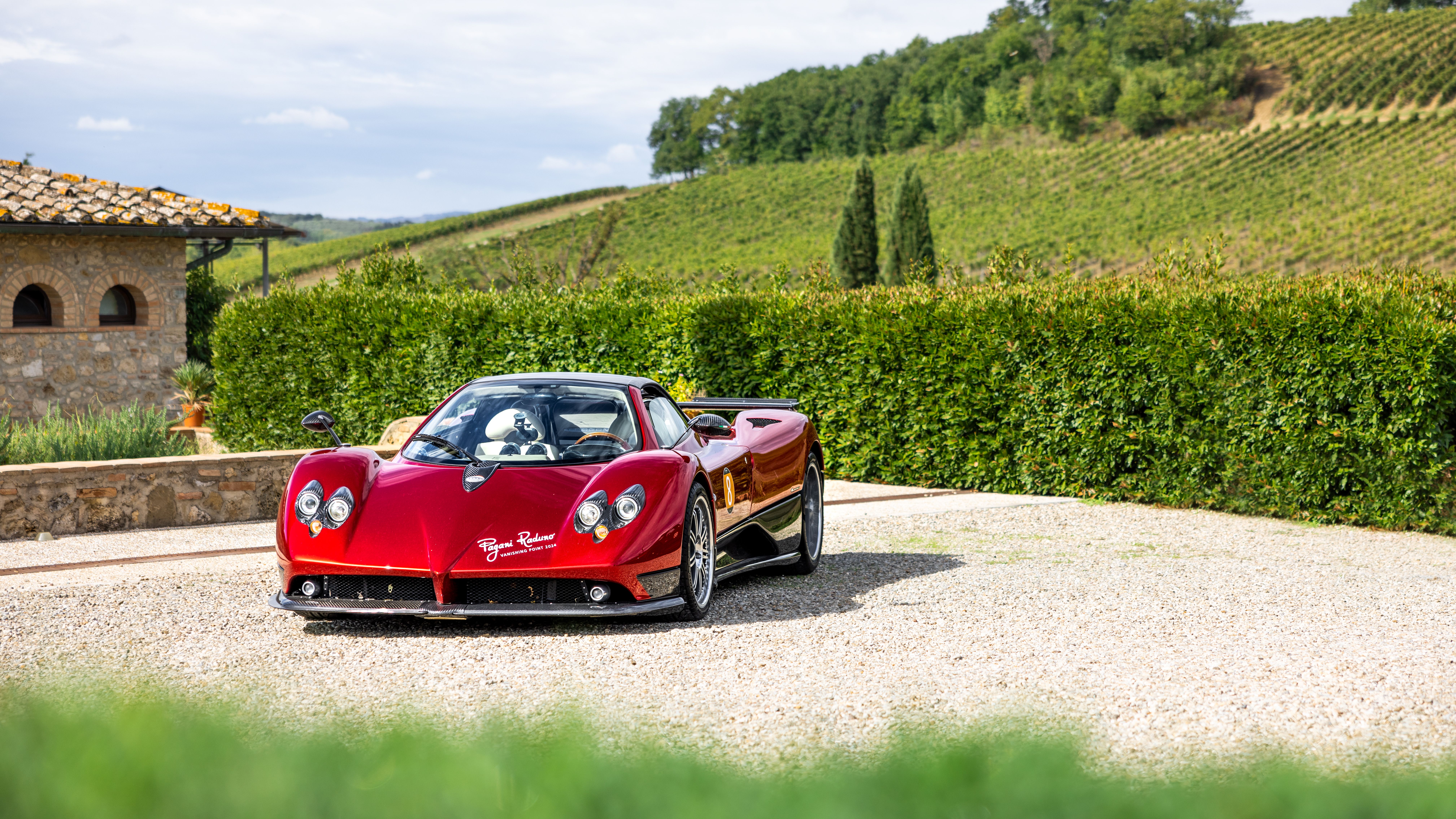 Pagani Zonda S Roadster front three-quarter view